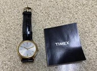 【曬書閣】 天美時 TIMEX 經典復刻冷光系列金色三針腕錶-38mm  二手