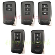 exact LEXUS 2/3/4 button smart key case to replace LEXUS  IS/ES250 NX200 GS300 etc.(2013 style) keyless entry key shell