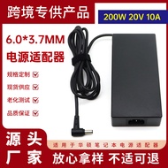 Applicable to Asus200W Laptop power adapter 20V10A Notebook charger6.0*3.7mm
