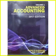 ♞,♘,♙ADVANCED ACCOUNTING vol. 1 2017ed.by Guerrero