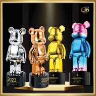 Bearbrick Crystal Awards (Customize wording) 4 Colour