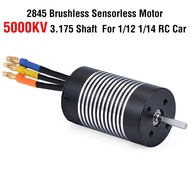 Rocket 2845 Waterproof Brushless Sensorless Motor 3100KV 3800KV 4370KV 5000KV for WLtoys 12428 1/12 
