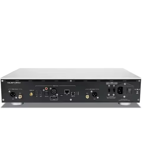 GUSTARD DAC-R30 Network Streaming DAC with 27-Bit Fully Discrete R2R & Built-in OCXO Clock Hi-Fi Dig