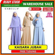 Jubah Lace Free Khimar Kaisara Jubah By Sabella