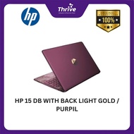 HP 15 DB WITH BACK LIGHT GOLD / PURPLE