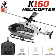 WLtoys K160 RC Helicopter EC-145 Brushless 4CH Airplane Simulation Remote Control Aircraft Toys for 
