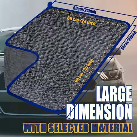Super Large and Practical car dry wipes - The ideal choice for super-absorbent soft fluff and streak