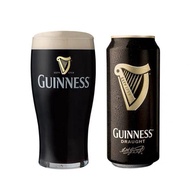 Guinness craft beer glass transparent European-style home bar craft dark beer special creative wine
