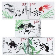 China Stamps-2013-13 Little Tadpoles Find Mom Set--Can Be Combined Postage