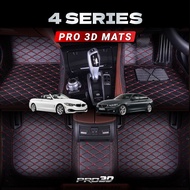 Pro3D Carpet PU 7D Custom for [BMW 4 SERIES] 2X Keras Anti-Slip