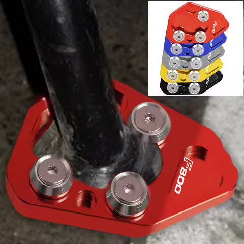 F800 S/ST/R/GT Motorcycle Kickstand Foot Side Stand Enlarger For BMW F800S 2006-2010 F800ST 07-2013