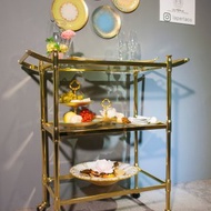 新居落成【都會輕奢華三層玻璃│推餐車】不只是推車-是生活儀式