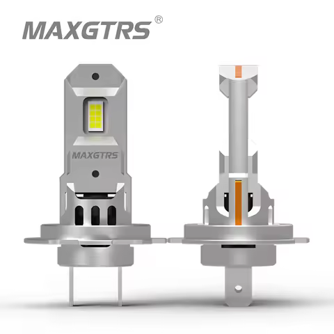 2Pcs Best Turbo H7 H18 LED Bulbs with Fan CSP Chip High Power 110W 20000LM for Mercedes W211 W203 Ca