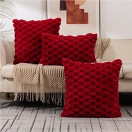Cushion Cover 50x50 45x45cm Snowflake Velvet Throw Pillow Cover Sofa Pillow Case 30x50cm Sofa Knit I