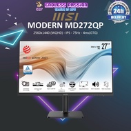 MSI Modern MD272QP Business Computer Monitor