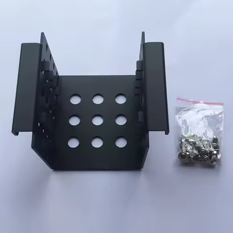 4 Bay 2.5 inch to 3.5 inch SSD Hard Drive Enclosure Caddy Chassis Internal Mounting Adapter Bracket 