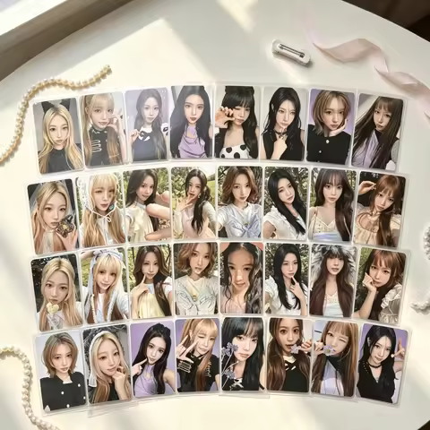 8Pcs/Set Idol H2H Photocards ICONIC HEART Japan Debut LOMO Cards POP Album Cards Jiwoo Yuha Stella I
