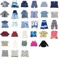 Native Cotton Tie-Dye Indigo Fabric Linen