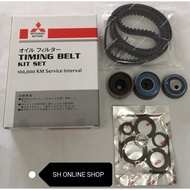 Timing Belt Kit Set for Mitsubishi VR4 2.0 4G63 EVO (TWIN CAM) Airtrek Turbo (100,000KM) '153RU29 & 