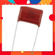 [10 Pieces]- Capacitor 1uF/250V 250V105J TechParts Viet