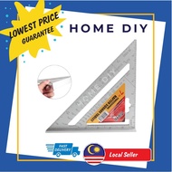 90 & 45 Degree Ruler/Metric Inch 90 Degree 45 Degree Square Triangle Ruler/ Angle Measurement Tool