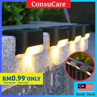 Solar Light Outdoor Lighting Lampu Solar LED Outdoor Waterproof Light For Fence Wall & Stairs - 太陽能燈