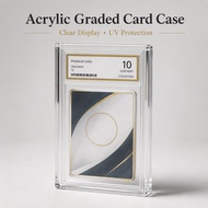 Acrylic Graded Card Collectible Slab Acrylic Case for PSA Graded Cards – UV Protection, TCG Grading 