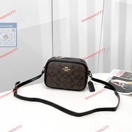 Coach蔻馳 款號：C9926 mini Jamie 經典之作相機包 經典老花logo 拉鏈開合設計  容量大 肩帶可調節  尺寸：19136