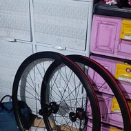 WHEELSET 700C SEPEDA ROADBIKE RETROSPEC C6  (bekas)
