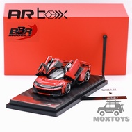 BBR Models x AR Box 1:64 Supercar Rosso Red F80 Diecast Model Car