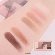 3CE LAYER-IT-ALL EYESHADOW PALETTE 7.5g อายแชโดว์พาเลท 7 เฉดสี สีชัด ติดทน #VV