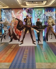 《JOJO的奇妙冒險》星塵遠征軍周邊，臺灣展覽。