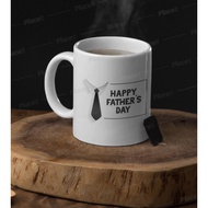 FATHERS DAY White Ceramic Mug 04 (Happy Fathers Day)