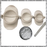 [yinahiut002.ph] Empanada Molds with Dough Cutter and Stuffing Spoon