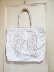 維多利亞的秘密 Victoria's secret  天使之翼 帆布包 側背包 托特包