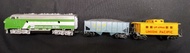 1:87  HO scale 火車模型一套