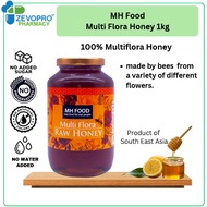 MH Food Multiflora / Multi Flora Raw Honey 1KG [EXP: 10/2027] 多花蜂蜜
