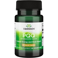 Swanson Pqq Pyrroloquinoline Quinone 20 Milligrams 30 Veg Capsules