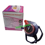 REGULATOR WIN GAS W 900 METER / WIN GAS W 900 M / KEPALA GAS DOUBLE LOCK WIN GAS