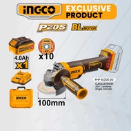 INGCO 2pcs Combo Kit Cordless Rotary Hammer with Angle Grinder COSLI23080315 IPX