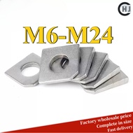 316 Stainless Steel Square Inclined Washer M6-M24 (HJC-DM) (Y19) (x19)