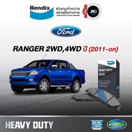 Brake Pads FORD RANGER [T6] 2WD 4WD Year 2011-And Up Front Wheels Car BENDIX
