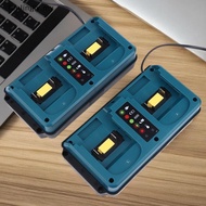 [T&B] For  18-20V  Rechargeable Portable Mini Dual Ports Charger BL1860B BL1850B BL1830 BL1840B BL18