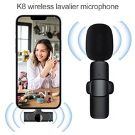 K8 Wireless Microphone Universal Plug Play Mini Collar Clip Microphone Transmitter /BZXZB Wireless M