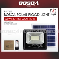 BOSCA Solar Flood Light BS-T 30W 50W 100W 200W 300W IP67 solar flood light remote control Battery In