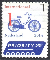 PERANGKO BELANDA #3189 2014 Dutch Icons - BIKE - USED