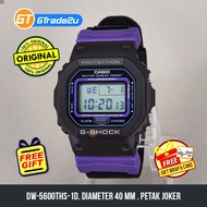 Original G Shock Men DW-5600THS-1D DW-5600THS-1 DW5600THS-1D Digital Petak Joker Purple Watch [READY STOCK]