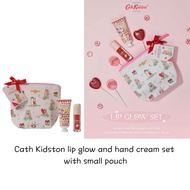 *Limited Edition & quantity* Cath Kidston lip glow and hand cream set  with small pouch