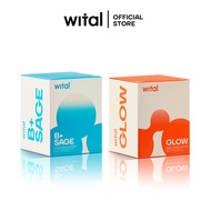 Wital B+Sage and Wital glow  Wital B+Sage และ Wital glow เซ็ตวิตามินบีรวม สารสกัดใบเซจ และ Astaxanth