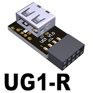 ADT-Link 9PIN To USB 2.0 Adapter For ITX Chassis Built-in Wireless Mouse Keyboard Receiver Bluetooth